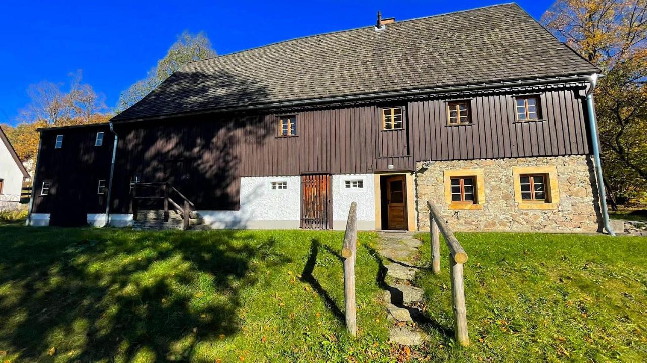 Wildbachidylle Villa Lichtenberg/Erzgebirge Eksteriør billede